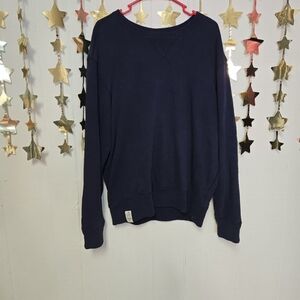POLO RALPH LAUREN SWEATSHIRT LOGO SZ L  MENS NAVY BLUE